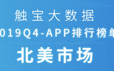 2019Q4北美市场APP排行榜:音视频内容产业链崛起,UGC分享成良性循环