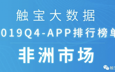 2019Q4非洲市场APP排行榜:视频及编辑工具成为出海新亮点,医疗行业加速移动化变革